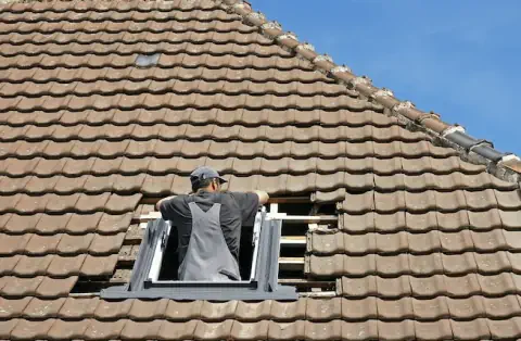 Pose de velux - Saintines